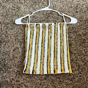 BRAND NEW! LOVE UNIVERSITY. strapless/sleeveless. SIZE L